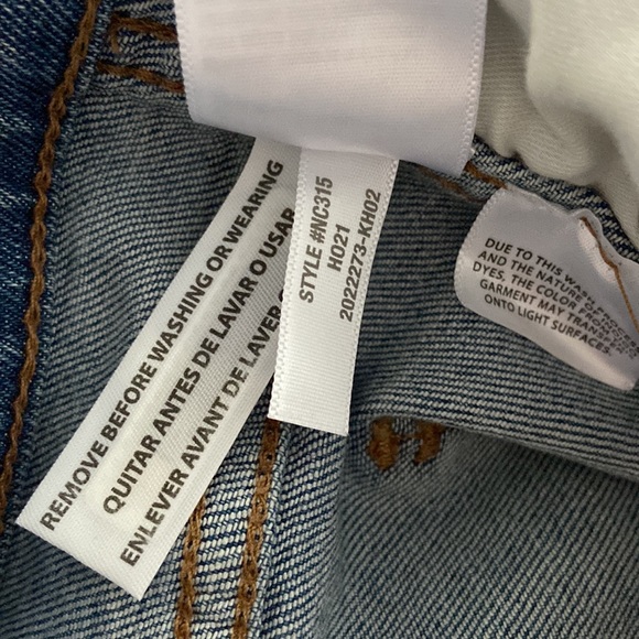 Madewell High Rise Skinny Raw Edge Edition - Picture 10 of 13